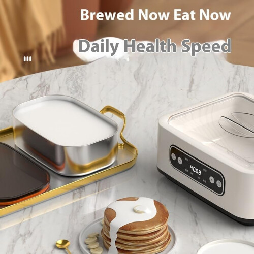 Adjustable Temperature Yogurt Machine Stainless Steel Automatic Constant Temperature Fermentation Rice Wine Natto 2