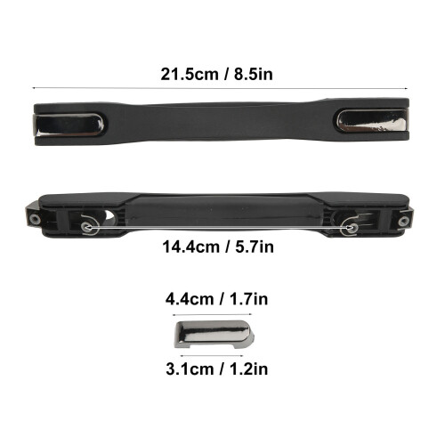 Comfortable Rubber Grip Luggage Handle - Replace Broken Suitcase Parts 1