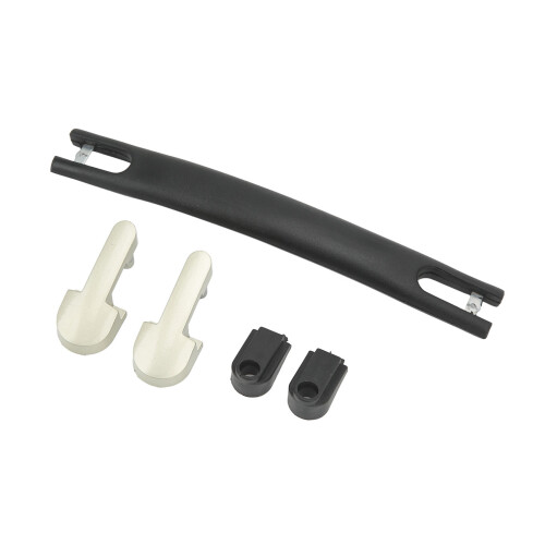 Luggage Handle Replacement Kit Plastic Zinc Alloy End Cover Suitcase Accessory 2