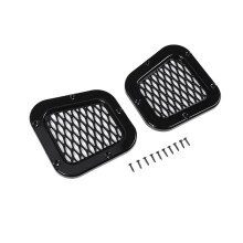 Car  Air Intake Protective Net Side Wing Ventilation Grille Decorative Stickers for   2004-2019