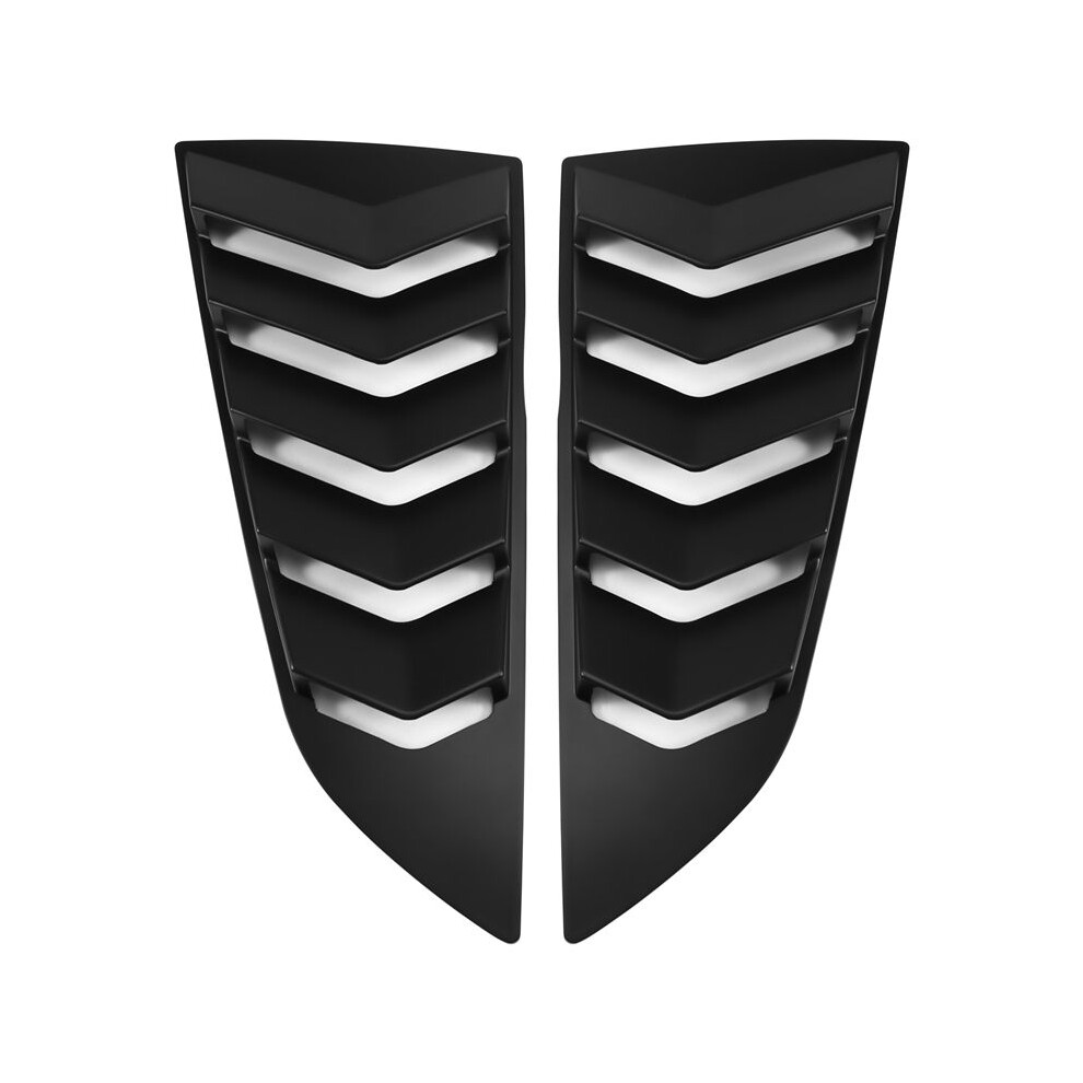 Rear Louver Window Side Shutter Decoration Cover Sticker Vent Scoop Trim For Mustang 2024 - 2025 A 6031972365747