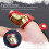 Red Leather Adjustable Thumb Ring Guard: Ergonomic Archery Protector 3