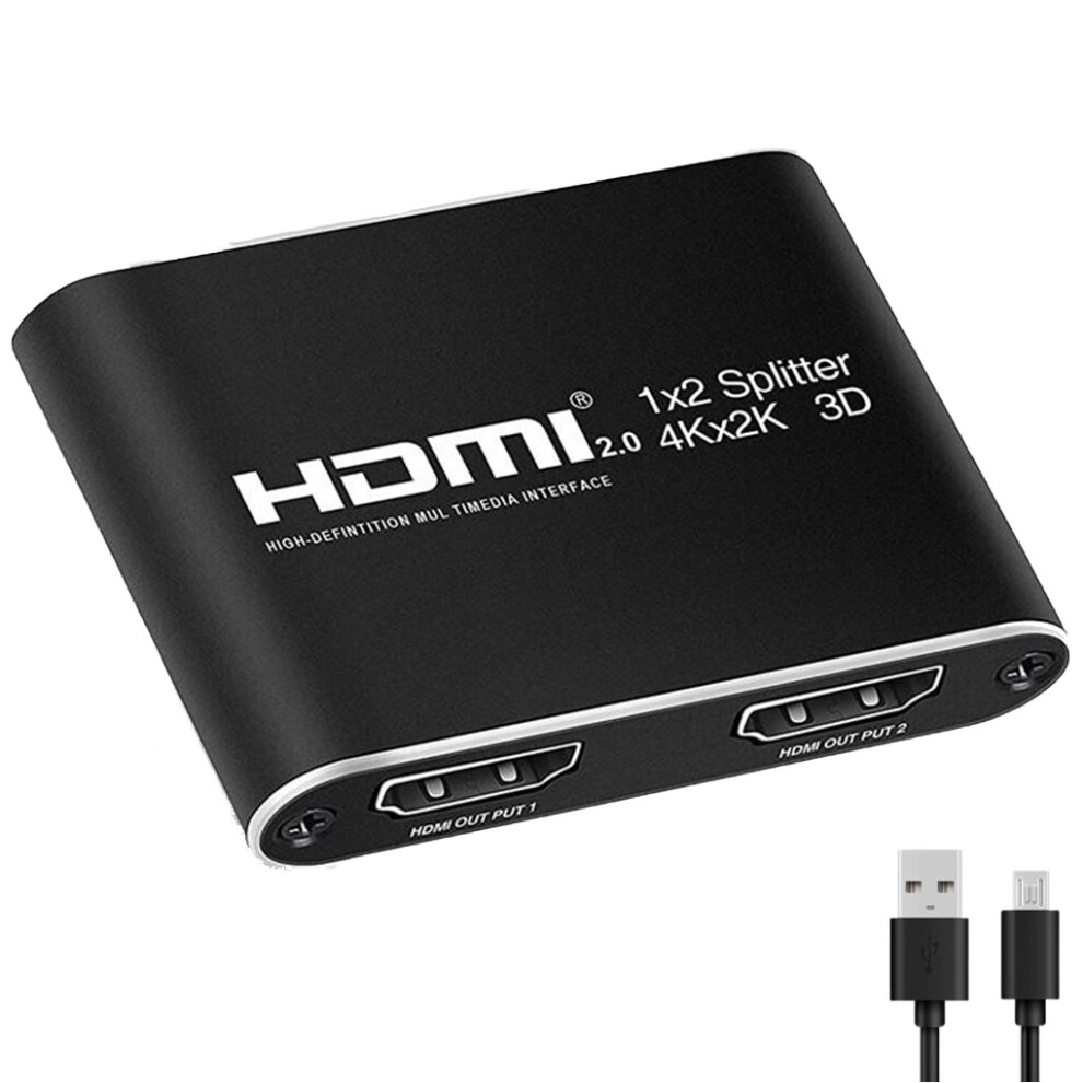 Hdmi Splitter 1X2 For 2 Screens 3D/4K/1080P 7314280033645