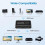 HDMI splitter 1x2 για 2 οθόνες 3D/4K/1080p - Διπλή εξαγωγή HDMI 5