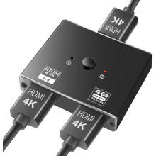 HDMI 2.0 Switch 2 in 1 out 4K HDMI Splitter 1 in 2 out