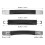 Suitcase Pull Handle 24.6cm Plastic Replacement with Metal Cap for Travel Cases 7