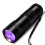 UV-Taschenlampe mit 12 LED-Perlen Schwarz 395 nm 1