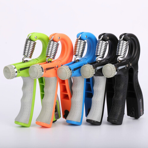 Hand Grip Strengthener Counting Function 5-60 kg Black 2