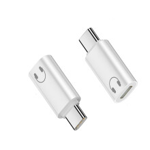 Lightning-Buchse auf USB-C-Stecker Kopfhöreradapter