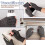 Kompressionshandschuhe Grau Grey M 4
