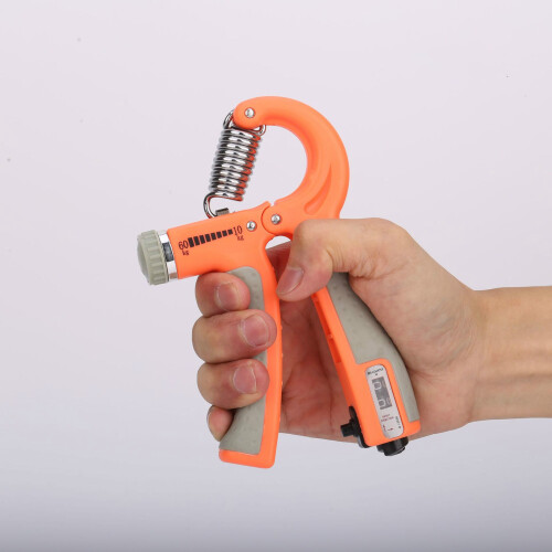 Hand Grip Strengthener Counting Function 5-60 kg Black 1