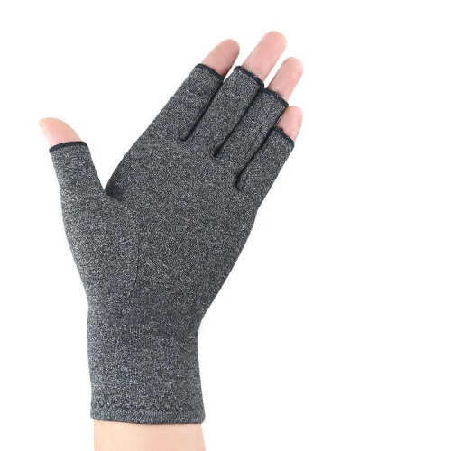 Guantes de compresión grises Grey L 1