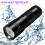 UV-Taschenlampe mit 12 LED-Perlen Schwarz 395 nm 5