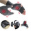 Guantes de compresión grises Grey L 4