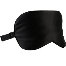 Schlafmaske 100 % Seide Schwarz
