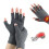 Kompressionshandschuhe Grau Grey M 7