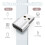 2er-Pack USB-C-auf-USB-Adapter für Datenübertragung und Aufladen Silver 2