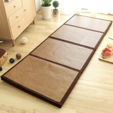 Cooling Rattan Floor Mat Extra Thick Foldable Mat For Meditation Yoga Zen Rooms 65x180 Cm Model 001