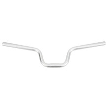 Enhanced Comfort Silver Handlebar 120mm Riser for Brompton Bikes