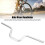 Enhanced Comfort Silver Handlebar 120mm Riser for Brompton Bikes 5
