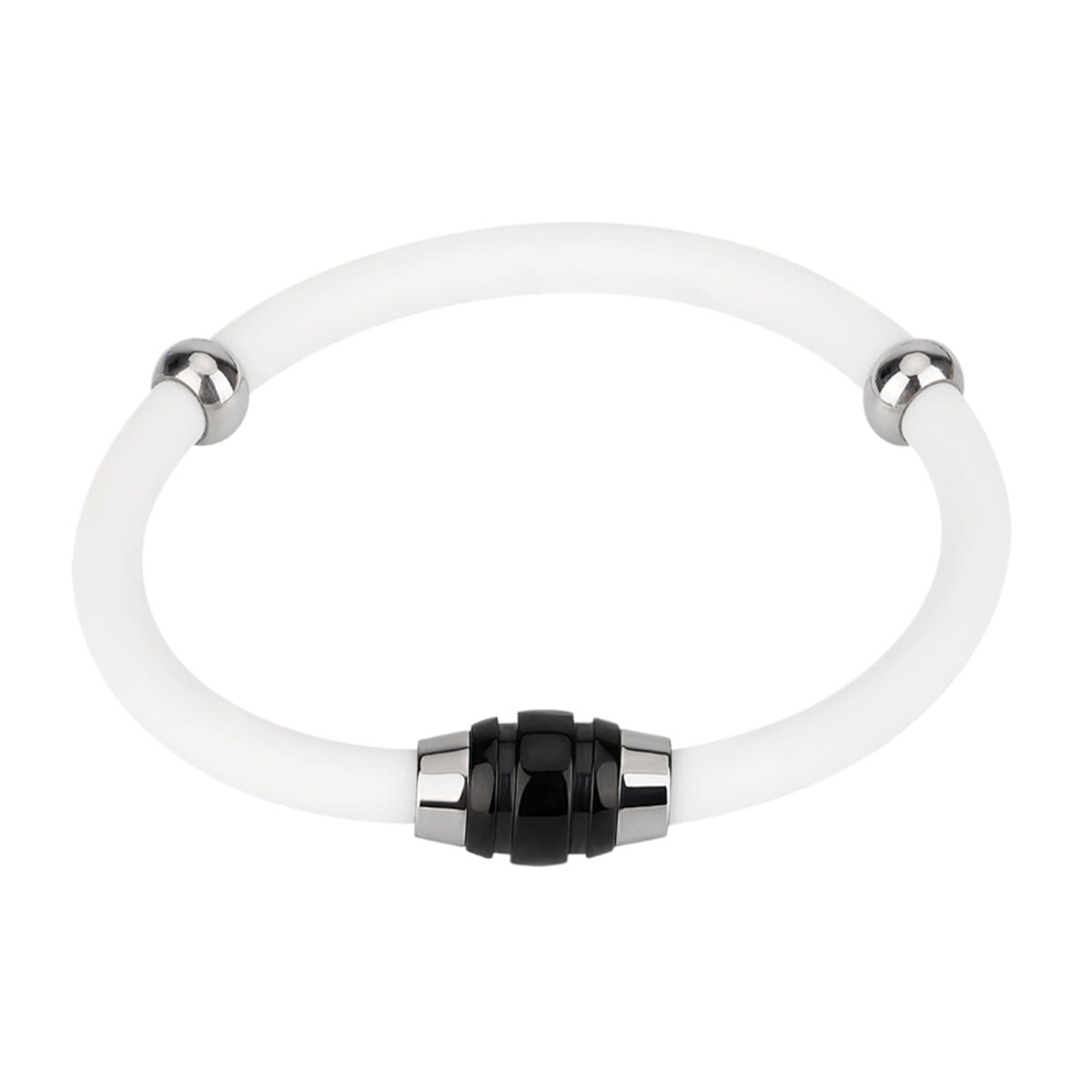 Antistatic Bracelet Waterproof Silicone Wrist Strap For Static Elimination Model 1 For Men White 9189345511950