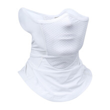Ice Silk Sports Neck Gaiter For Biking And Outdoor Sunscreen Half Face Cover Motorcycle And Cycling Snood White