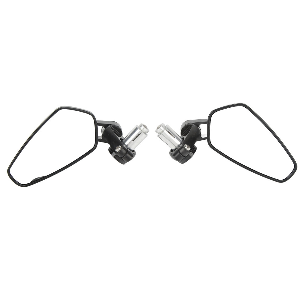 Motorcycle Rear View Mirror 22Mm Handlebar 360 Rotation Black 8761374935344