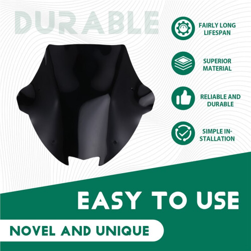 Motorcycle Windshield for  XMAX300 X MAX 300 Tech MAX 2025+ Windscreen Wind Shield Deflectore Screen Black 1