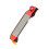 Knife Sharpener DoubleSided for Kitchen and Camping Knives, Compact Manual 17cm Red 1