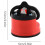 Knife Sharpener with NonSlip Suction Cup, Fast Sharpening for Kitchen and Serrated Blades 2