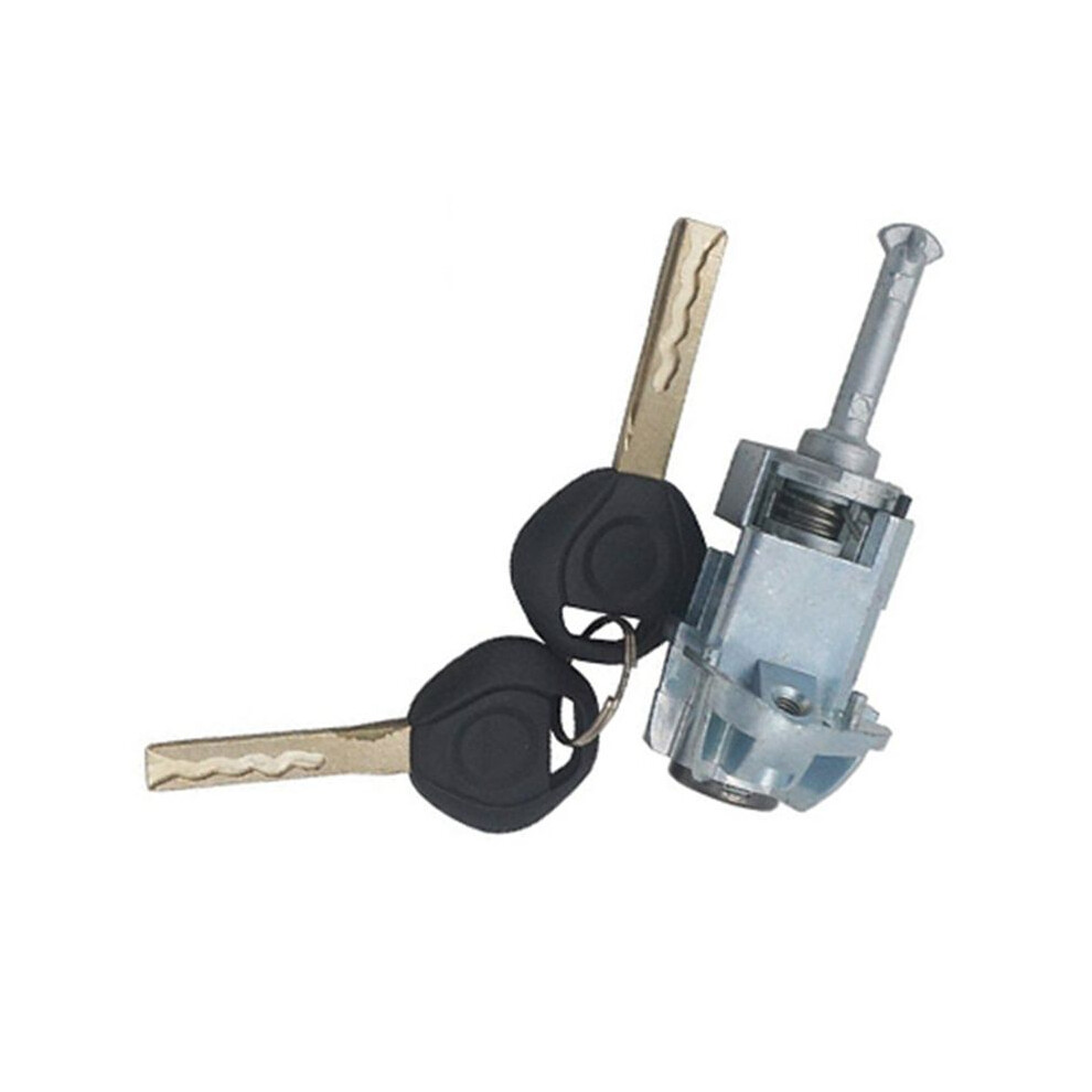 51217019975 Car Left Door Lock Cylinder Dock Lock With Keys For 3' E46 325I 325Xi 330Ci 2001-2015 Light 4762912192278