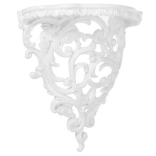 Estantes Decorativos de Estilo Barroco para Sala de Estar, Flores, Estante de Almacenamiento para Colgar en la Pared, DecoracióN de Estilo Europeo,