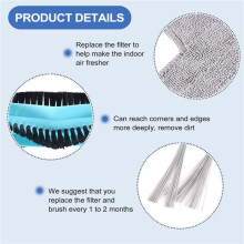 Spazzola Rags Rullo Filtro HEPA per Mop P V2 Pro V3 SE V-RVCLM21B Accessori Robot Aspirapolvere Parti