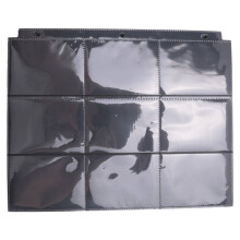 Carpeta de Fundas para Tarjetas de Comercio de 900 Bolsillos, Fundas para Carpetas de Tarjetas de BéIsbol Aptas para Protector de Tarjetero de 3