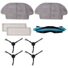 PañO de Fregona de Cepillo Lateral Principal para V2 Pro V3 Filtro de Fregona HEPA V-RVCLM21B Accesorios Aspiradora Robot Repuestos