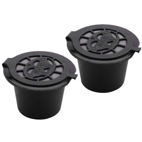 6 Pcs/pack Refillable Reusable espresso Capsule for  Coffee machine Reusable Capsule Refill Empty Capsule 2
