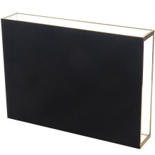 Retro FöRvaringsbricka Guld Rektangel Glas Makeup Organizer Bricka Desserttallrik Smycken Hem KöKsinredning(M)