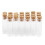 20St 11X32Mm Tiny  Tomma Genomskinliga Korkglasflaskor Flaskor 2Ml 1