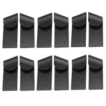 Estante de PláStico para Tapa de Olla de 12 Piezas Soporte de Marco de Cubierta de Olla Clip para Almacenar Tapas de Ollas Soporte de Organizador de