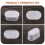 6 Pack for  BWF100 Compatible Water Filters for  Espresso Machine Water Filters Element 2