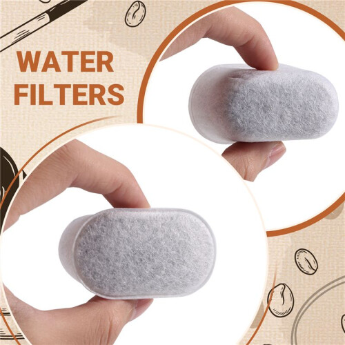 6 Pack for  BWF100 Compatible Water Filters for  Espresso Machine Water Filters Element 2