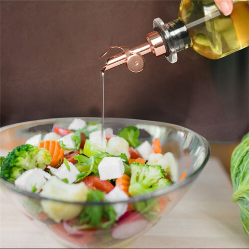 4PCS Botella de Acero Inoxidable Vertedor Ponderado Vertedor de Vino Comida, B 1