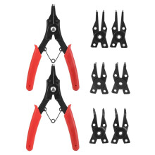 4 in 1 Snap Ring Pliers Set with Torque Design and NonSlip Grip for Professional Use