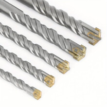 Cross Head Hammer Drill Bit 10x110mm 4 Point X Head Cutter Carbide Double Twisted Masonry Concrete Brick Stone