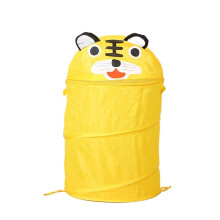Pop Up Ocean Animal Folding Storage Bucket Fabric Popup Trash Can For Camping 38 X 45 Cm Foldable Laundry Hamper