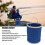 Faltbarer Eimer, 13 l, multifunktional, verdicktes 1