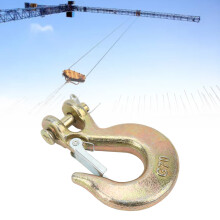 Heavy Duty 4 Pcs Clevis Slip Hook 1/4in 2750lbs Capacity Forged Steel Grab Hook