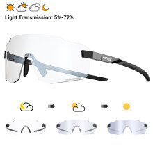 (hopea change-02-1Lens) Muodikkaat ultrakevyet fotokromiset pyöräilylasit miehille maantiepyörän aurinkolasit