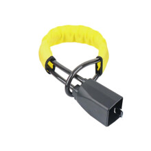 Car Steering Wheel Lock AntiTheft Retractable Adjustable for Korando 20102019 Yellow