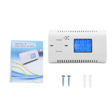 ETL Listed Carbon Monoxide Detectors, Battery Operated CO Alarm with Audible Signal and Digital Display for Comprehensive Safety Coverage